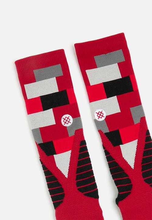 Stance Socks - Blockhead - Red