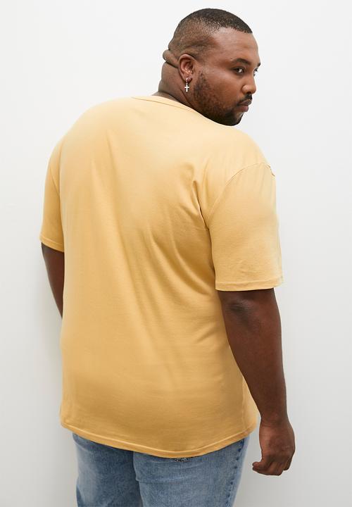 Superbalist - Aaron plus BCI relaxed fit tee - stone