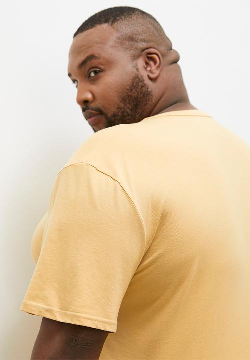 Superbalist - Aaron plus BCI relaxed fit tee - stone