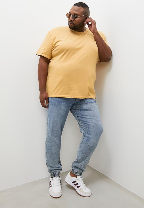 Superbalist - Aaron plus BCI relaxed fit tee - stone