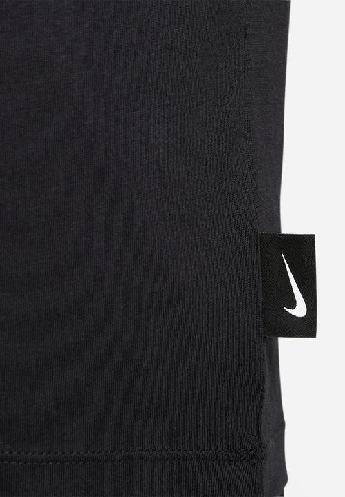Nike - Nsw big swoosh tee - black 