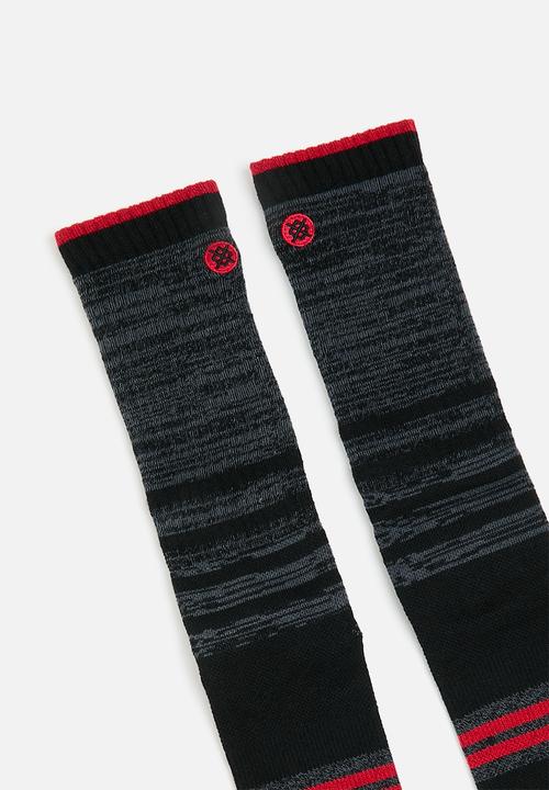 Stance Socks - Uncommon slab outdoor - black