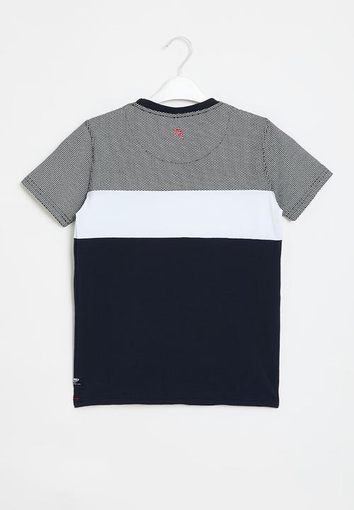 SOVIET - Boys fashion tee - navy