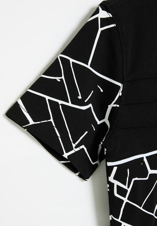 SOVIET - Boys fashion tee - black