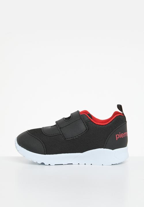 Pierre Cardin - Jude baby boys sneaker - black & red i1