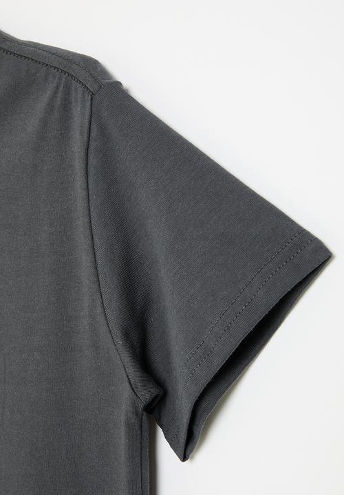 Rebel Republic - Nasa T-shirt - charcoal