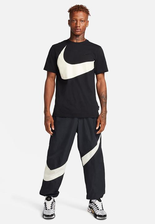Nike - Nsw big swoosh tee - black 