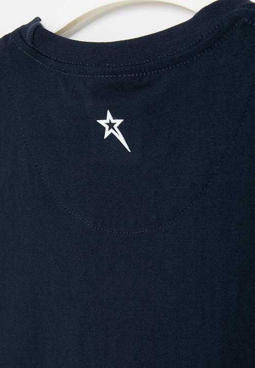SOVIET - Boys fashion tee - navy
