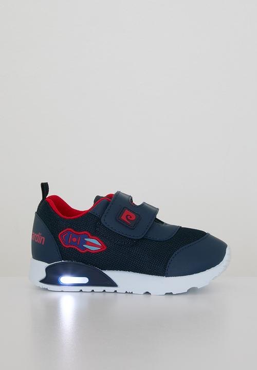 Pierre Cardin - Jude baby boys sneaker - navy & red i1