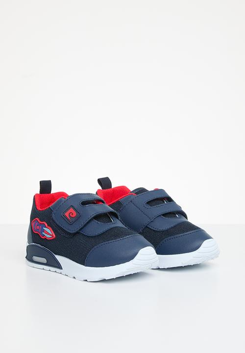 Pierre Cardin - Jude baby boys sneaker - navy & red i1