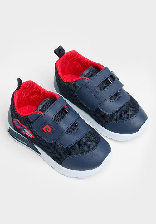 Pierre Cardin - Jude baby boys sneaker - navy & red i1