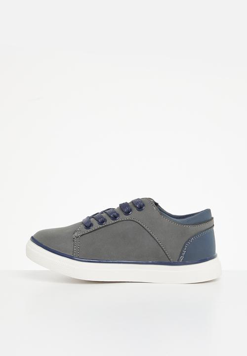 Pierre Cardin - Kai kids sneaker - grey & navy k4