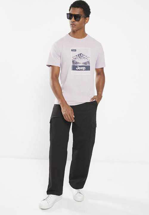 JEEP - Fashion graphics tee - grey 