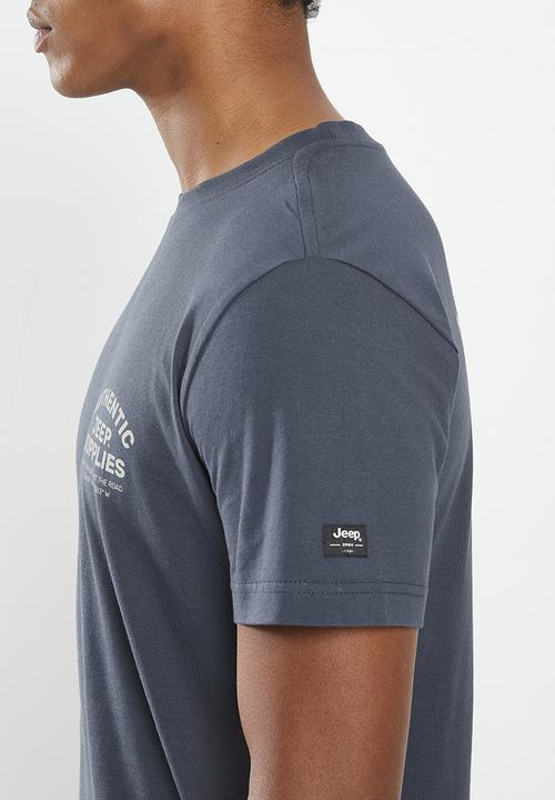 JEEP - Fashion graphics tee - navy