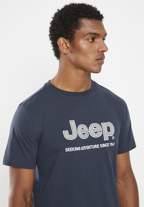 JEEP - Core logo tee - navy 