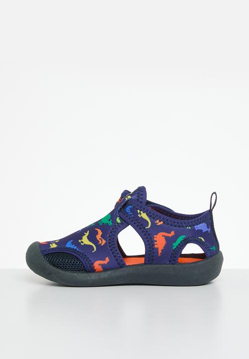 Pierre Cardin - Otter baby aqua sandal - navy & orange 