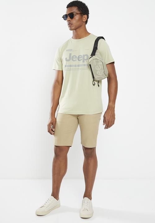JEEP - Logo icon strong tee - green