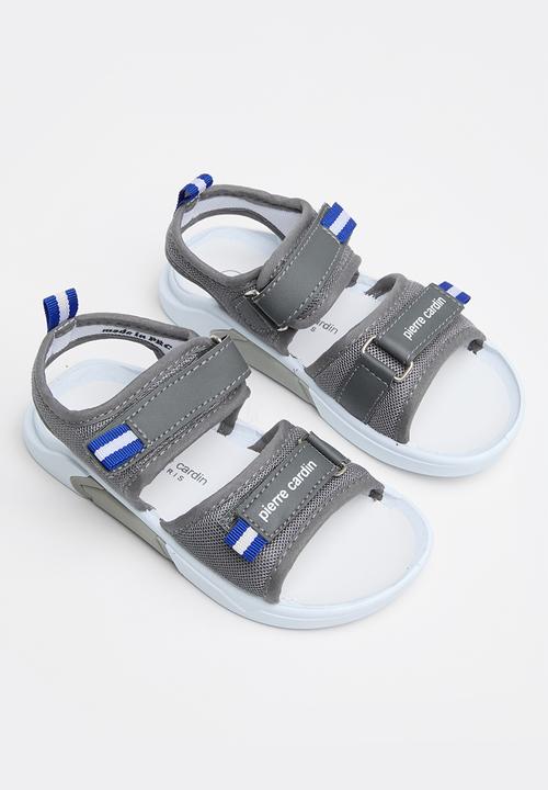 Pierre Cardin - Aspen baby boys sandal - grey & blue i1