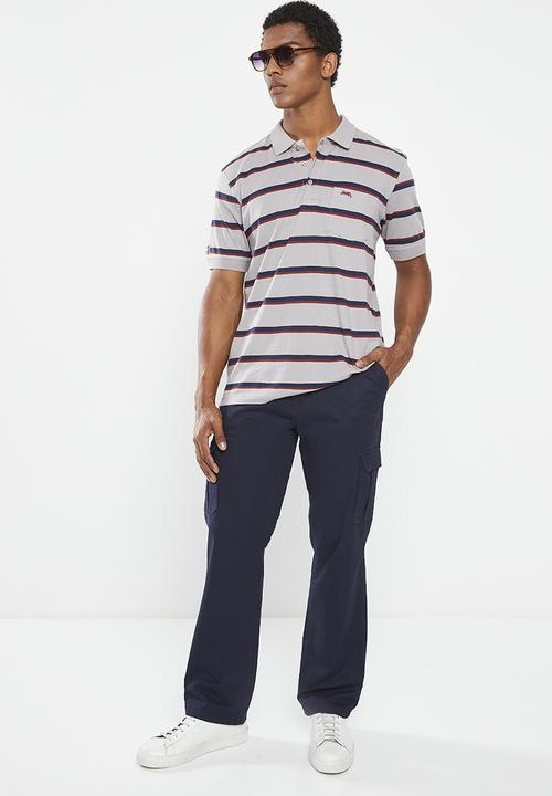 JEEP - Stripe polo - smog