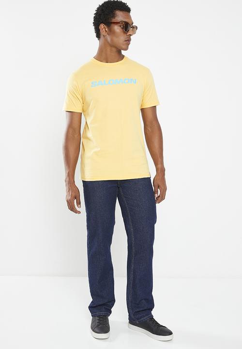 Salomon - Core logo short sleeve tee - bright yellow