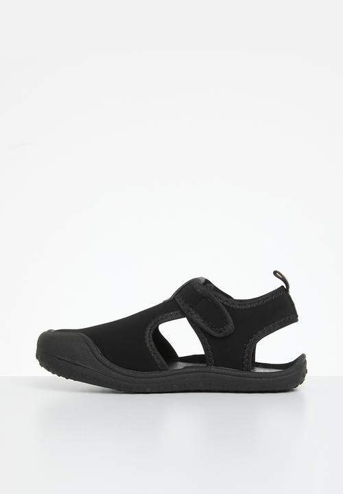 Pierre Cardin - Avery kids aqua sandal - black