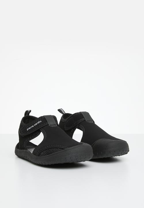 Pierre Cardin - Avery kids aqua sandal - black