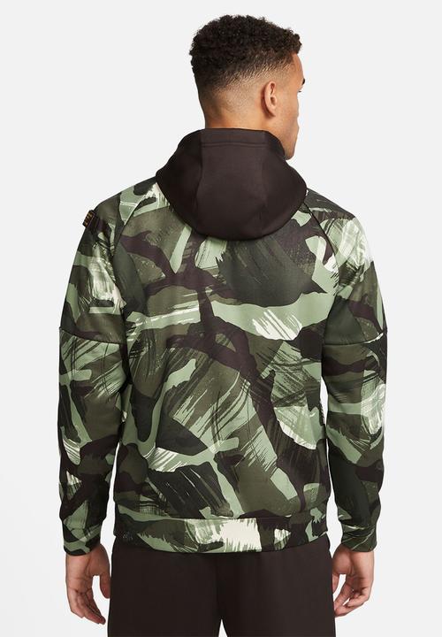 Nike -  Therma-FIT allover camo fitness hoodie - camo aop 