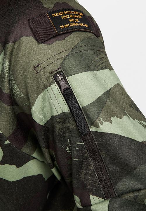 Nike -  Therma-FIT allover camo fitness hoodie - camo aop 