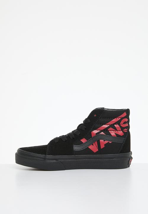 Vans - Uy sk8-hi - logo black & red