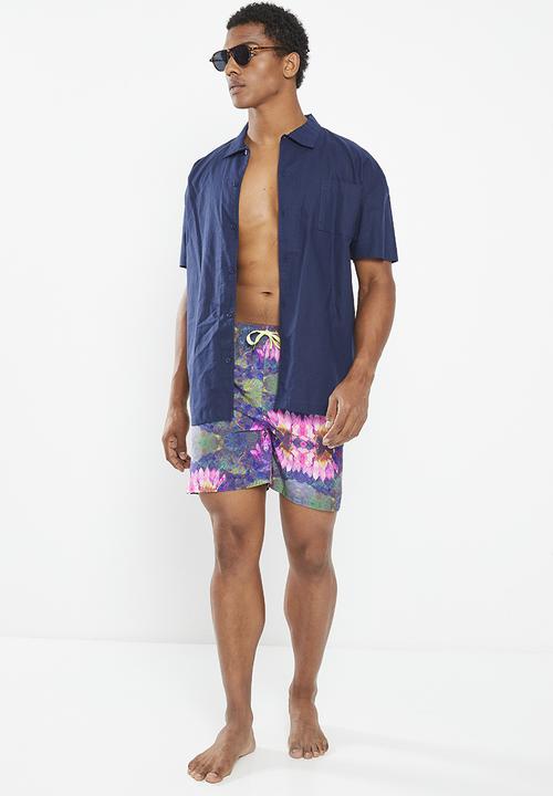 Salomon - Lotus short - mid blue