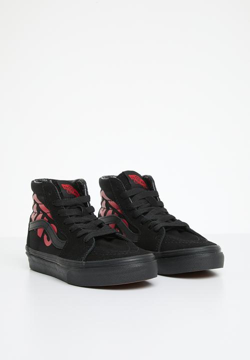 Vans - Uy sk8-hi - logo black & red