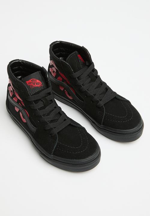 Vans - Uy sk8-hi - logo black & red