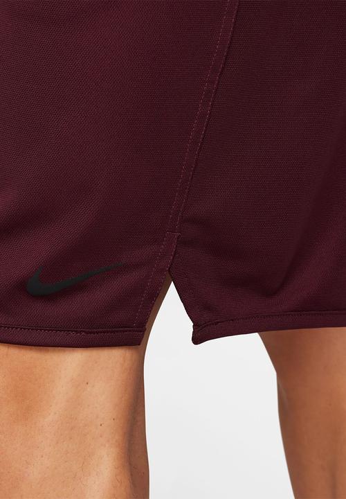Nike - Nike dri-fit totality knit unlined shorts - burgundy 