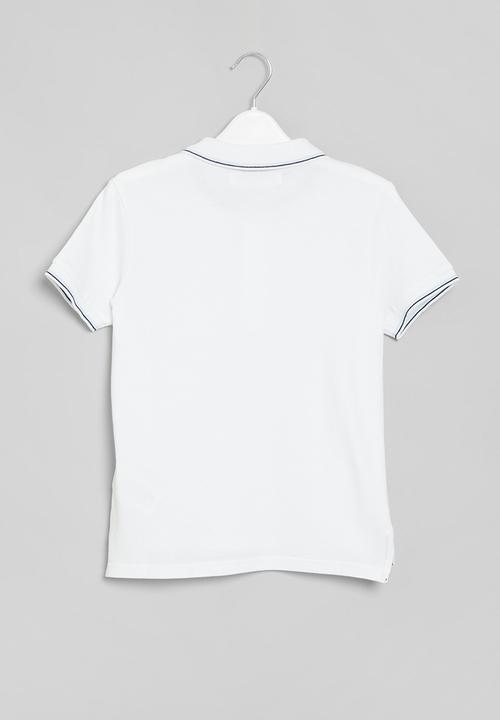 MINOTI - Pique polo - white