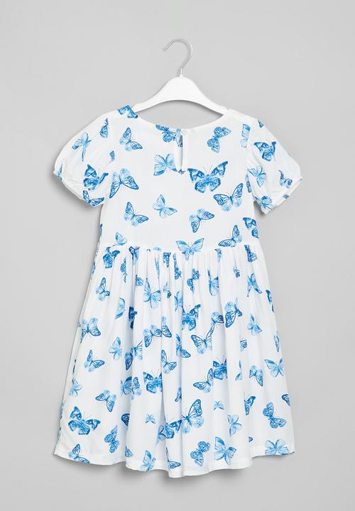 MINOTI - Girls viscose dress - white