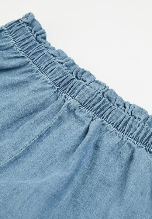 MINOTI - Lightweight chambray co-ord set - blue