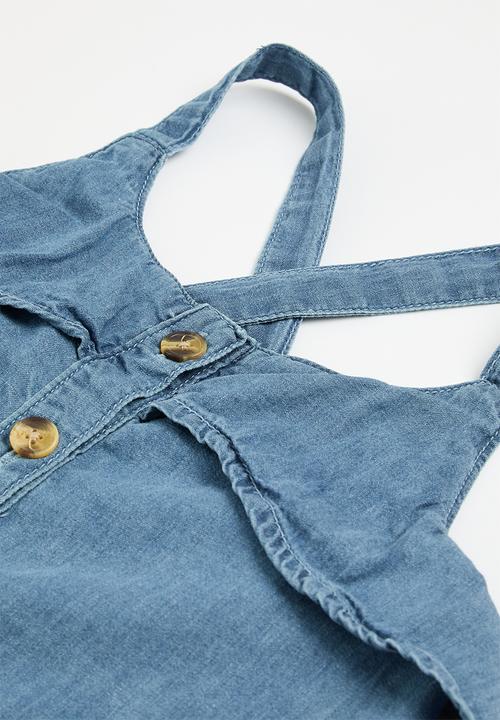 MINOTI - Lightweight chambray co-ord set - blue