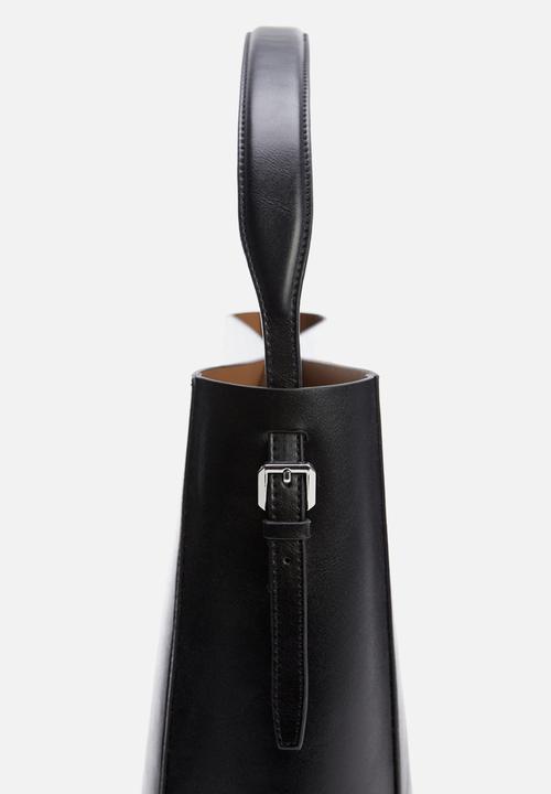 MANGO - Bag bambi - black