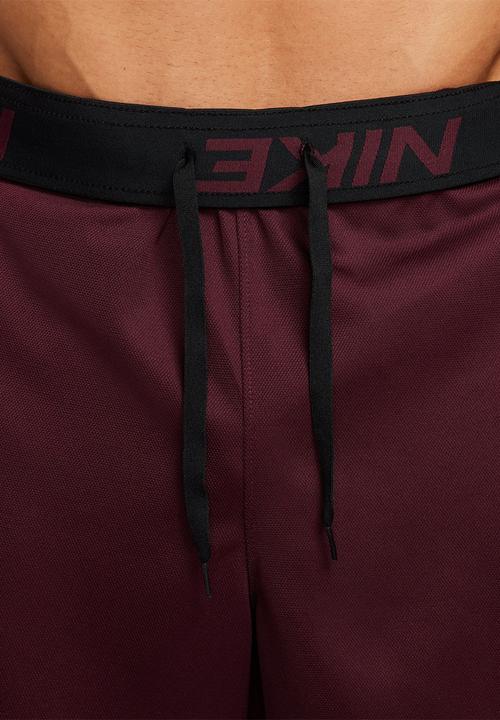 Nike - Nike dri-fit totality knit unlined shorts - burgundy 