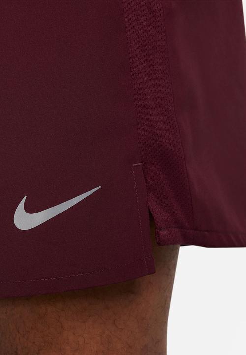 Nike - Nike dri-fit challenger short - burgundy 