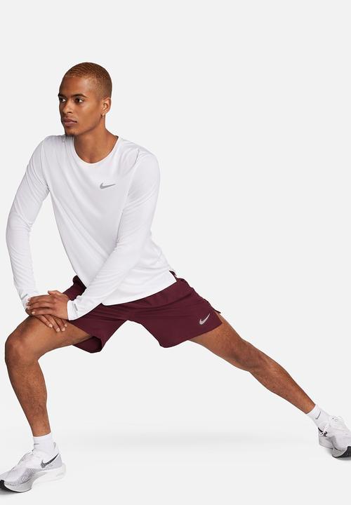 Nike - Nike dri-fit challenger short - burgundy 