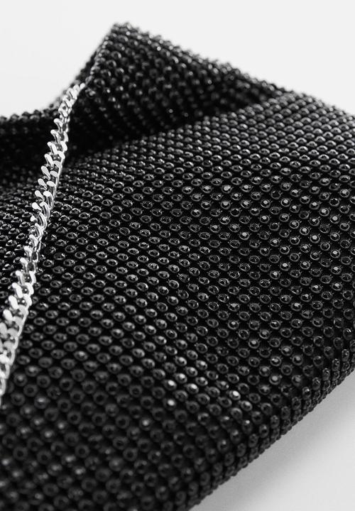 MANGO - Bag judith - black