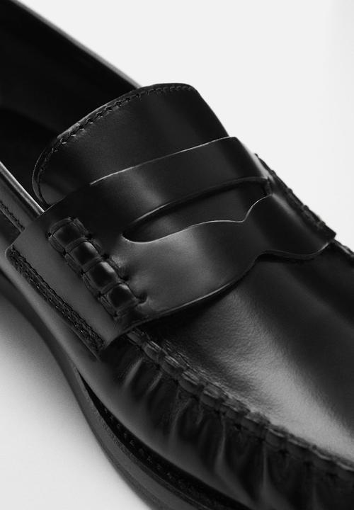 MANGO - Lou loafer - black