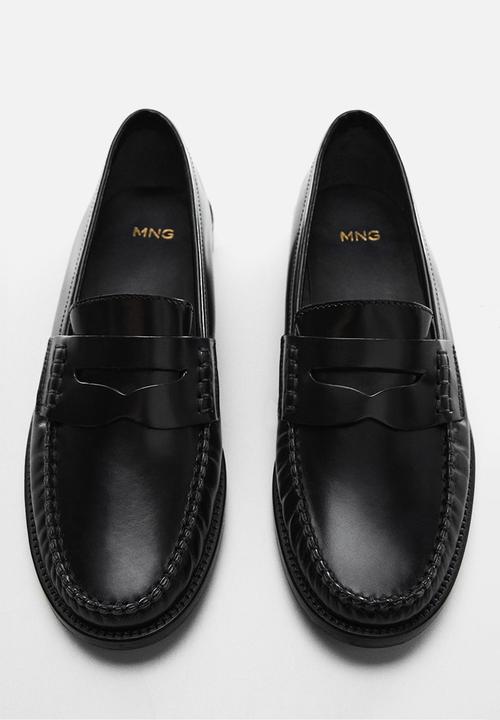 MANGO - Lou loafer - black