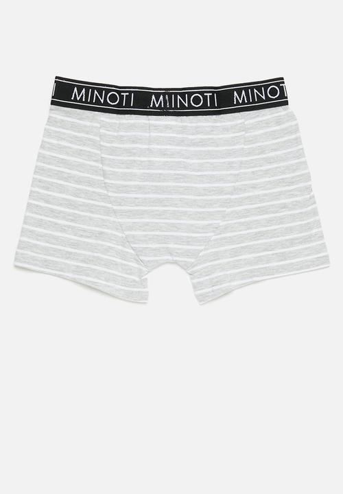 MINOTI - Boys 3 pack boxers - blue space