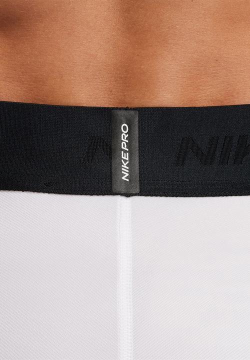 Nike - Nike pro dri-fit brief short - white 
