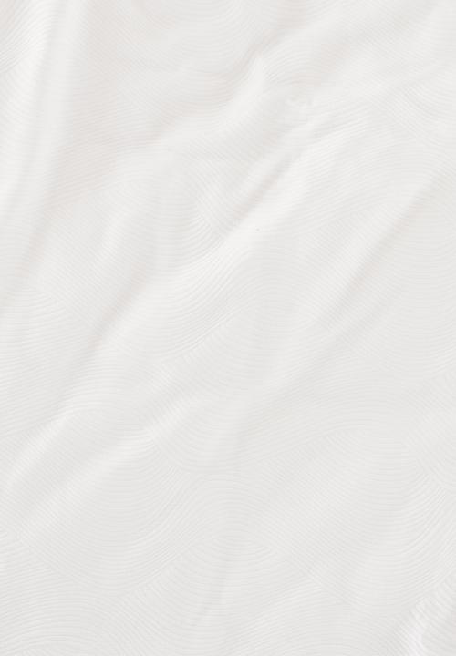 Linen House - Wave cotton jacquard duvet - white