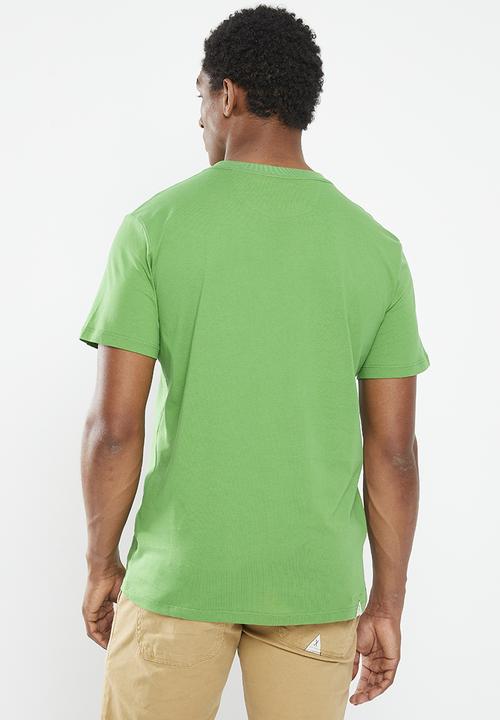 Vertigo - Mens vertigo core enzyme washed tee ss - mint green