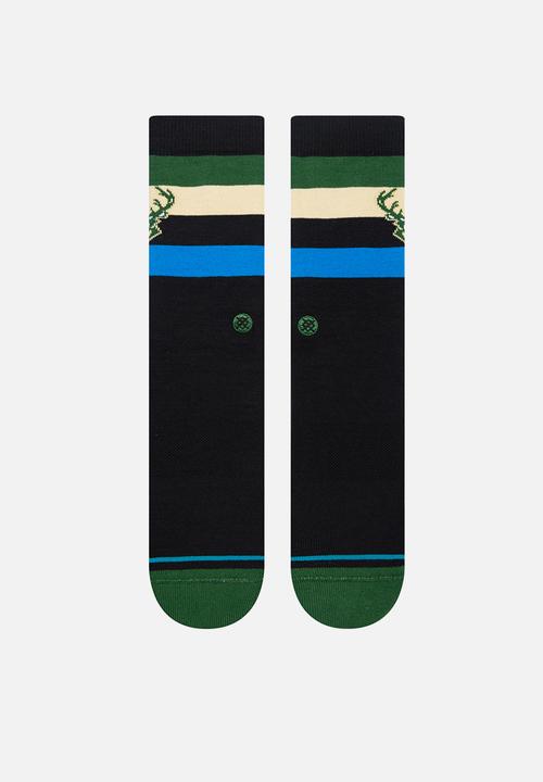 Stance Socks - Bucks st crew - dark green