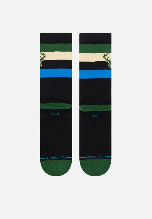 Stance Socks - Bucks st crew - dark green